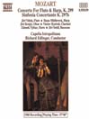 MOZART: Concerto for Flute and Harp / Sinfonia Concertante